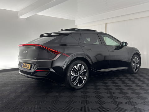 Kia Ev6 GT-Line 77.4 kWh (3-Fase-11kW) {SOH-100%} (INCL-BTW) Aut. *HEATPUMP | PANO | HEAD-UP | LEATHER-ALCANTARA | ADAPTIVE-CRUISE | DIGI-COCKPIT | MERIDIAN-AUDIO | MEMORYPACK | FULL-LED | KEYLESS | TOPVIEW | DAB | BLINDSPOT | NAVI-FULLMAP |