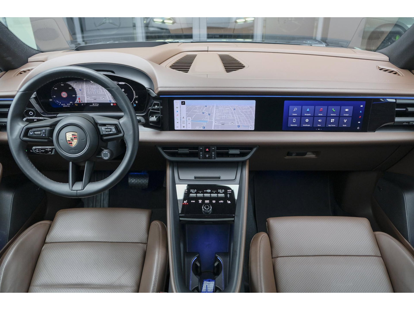 Porsche Macan 4 388pk 100kWh Panoramadak Luchtvering Bijrijdersdisplay 18-weg Sportstoelen Bose NLauto