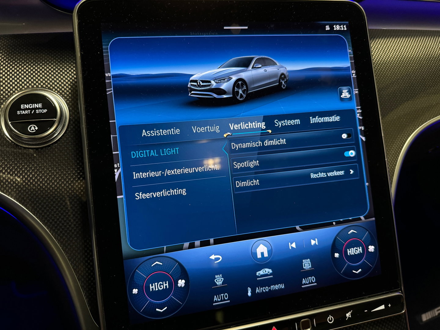 Mercedes-Benz C-Klasse 200 AMG Pano|Keyless|Memory|Burmester