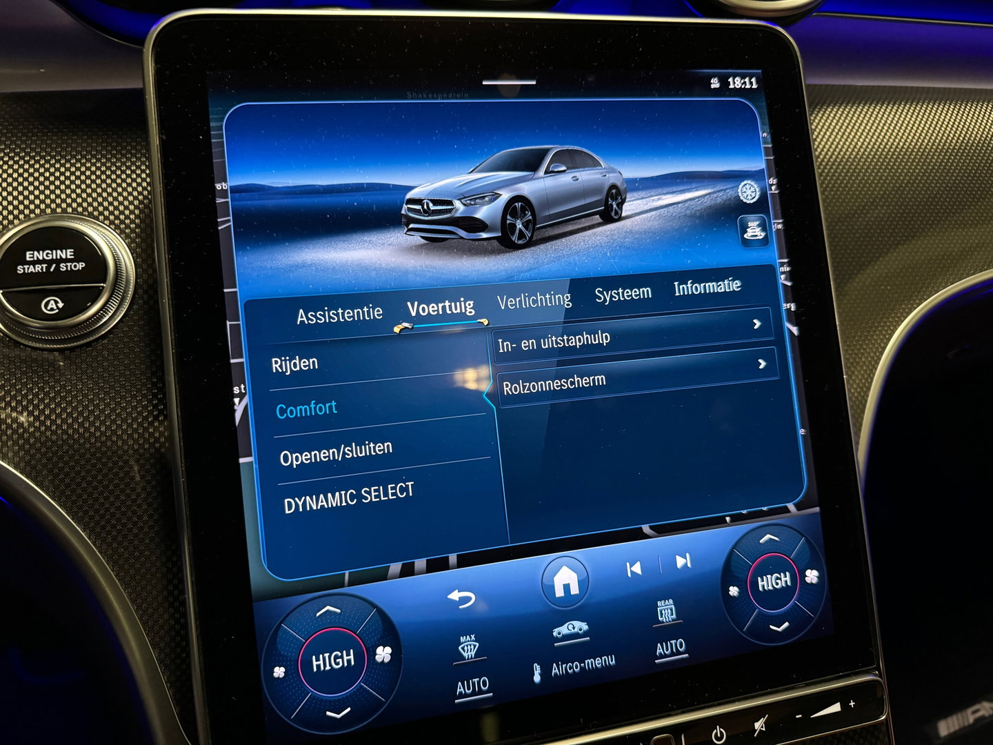 Mercedes-Benz C-Klasse 200 AMG Pano|Keyless|Memory|Burmester