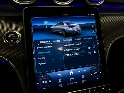 Mercedes-Benz C-Klasse 200 AMG Pano|Keyless|Memory|Burmester