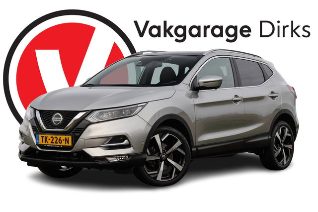 Nissan QASHQAI - 1.2 Aut. Tekna + ✅ Leder ✅ Pano ✅ LED