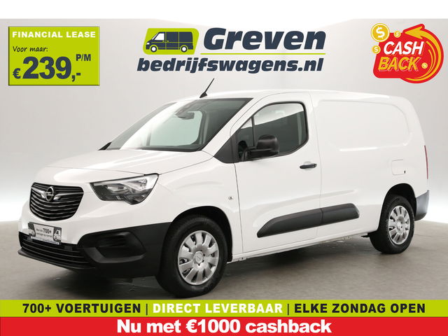 Opel Combo - 1.5D L2 131PK | Euro6 | Airco | 3-Zits | Cruise | Parkeersens.