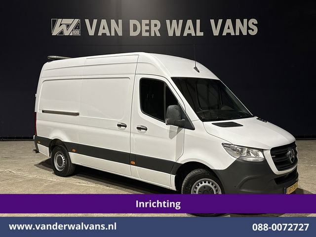 Mercedes-Benz Sprinter - 316 CDI 164pk 3500kg Trekhaak Inrichting L2H2 Euro6 Airco | Camera | Apple Carplay | Cruisecontrol Android Auto, Parkeersensoren