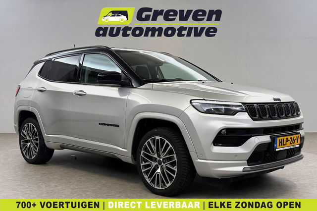 Jeep Compass - 4xe 240PK Plug-in Hybrid Electric S | Virtual | Carplay | Camera | LED | Adaptive Cruise | Keyless