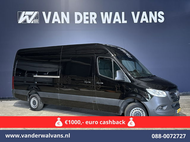 Mercedes-Benz Sprinter - 317 CDI 170pk L3H2 Euro6 Airco | Apple Carplay | 360 Graden Camera | Navigatie Android Auto, Cruisecontrol, Chauffeursstoel, Parkeersensoren, Stoelverwarming, Bijrijdersbank