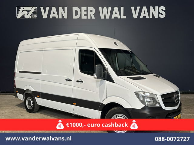 Mercedes-Benz Sprinter - 316 CDI 163pk L2H2 Euro6 Airco | 2800kg trekhaak | Navigatie | Cruisecontrol Parkeersensoren
