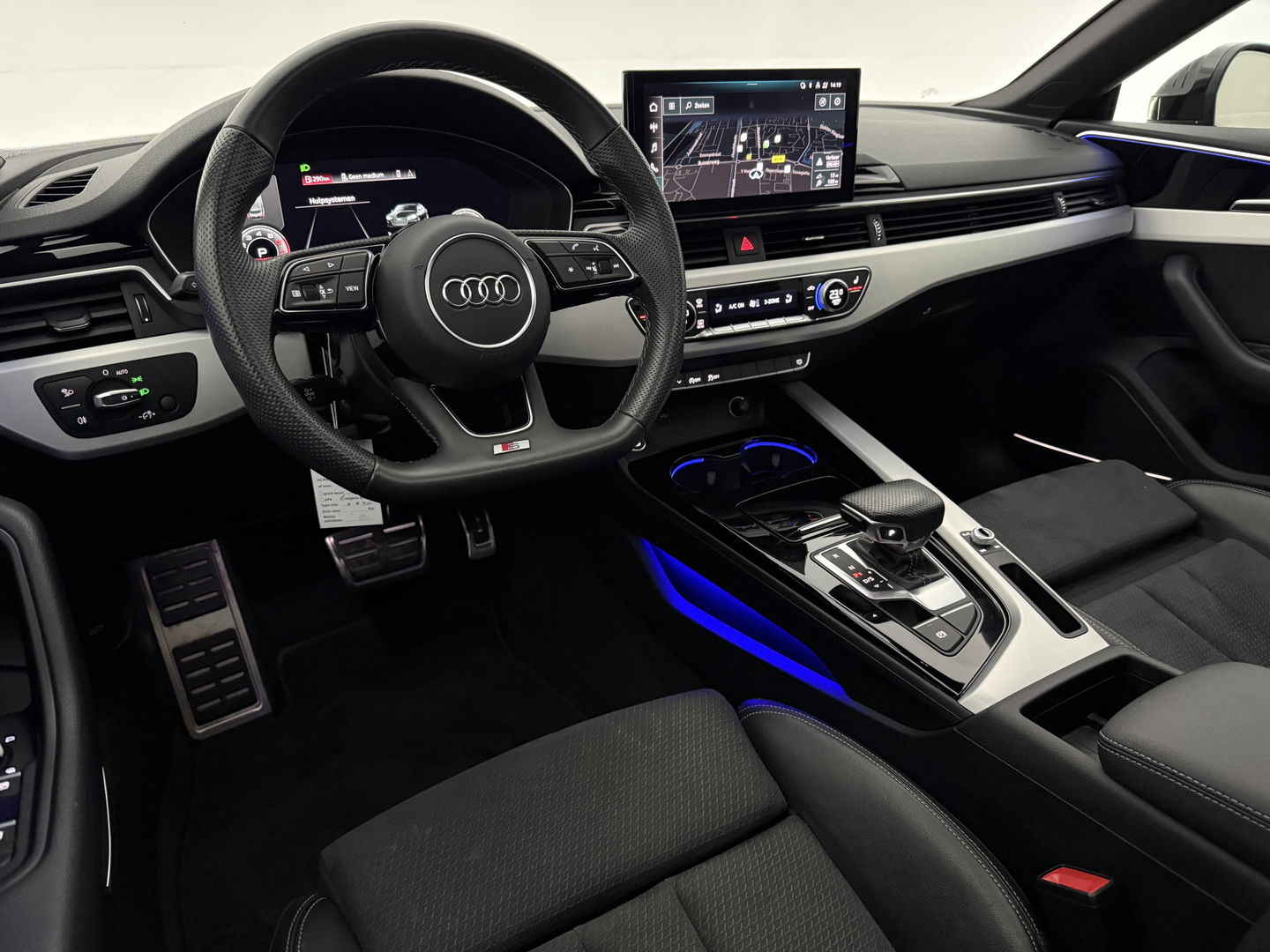 Audi A5 TFSI S-Line Black Optic | Pano | Virtual | b&o | Sfeer | Carplay | Stoelverw. | Parkeersens.