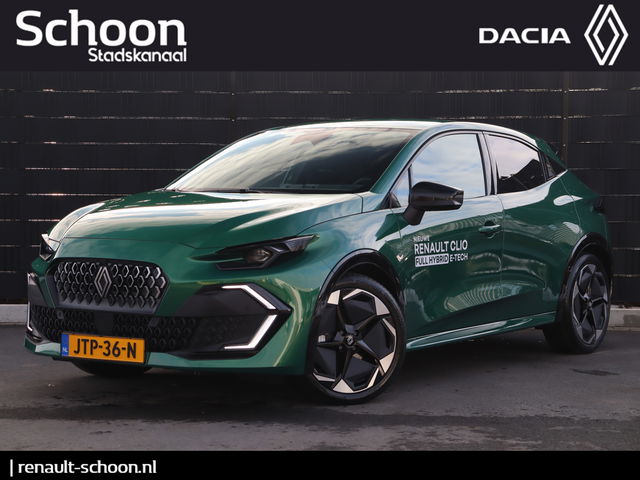 Renault Clio - 1.8 Hybrid 160 techno HEV | Demo | Adap. Cruise | Camera | Stoelverwarming | Google navigatie