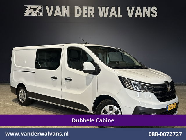 Renault Trafic - 2.0 dCi L2H1 Dubbele Cabine Euro6 Airco | 6-Zits | Apple Carplay | Cruisecontrol | Trekhaak Android Auto, Parkeersensoren