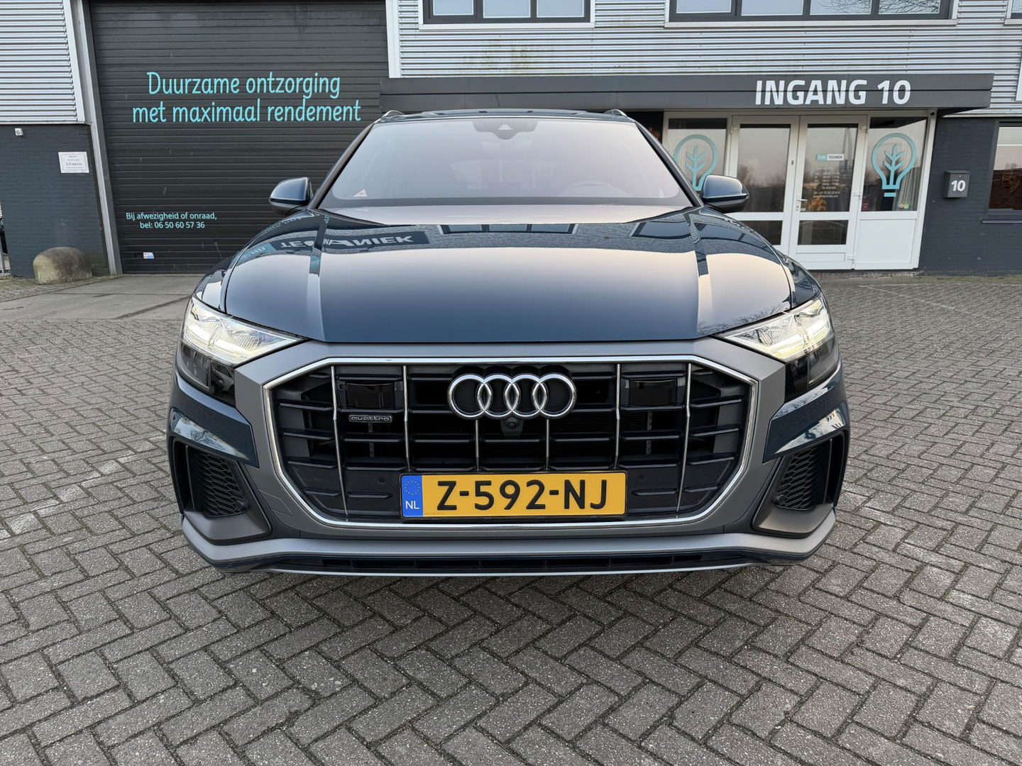 Audi Q8 55 TFSI e quattro Pro Line Advanced Hybrid l Luchtvering l Trekhaak l winter en zomerset