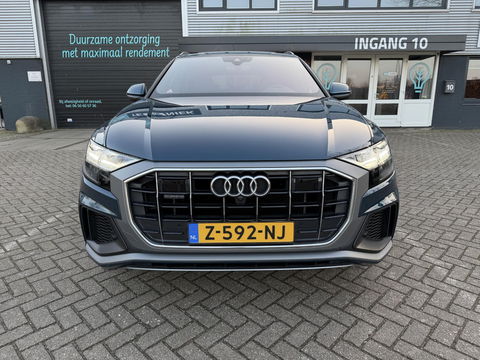 Audi Q8 55 TFSI e quattro Pro Line Advanced Hybrid l Luchtvering l Trekhaak l winter en zomerset