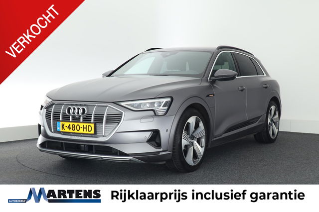 Audi e-tron - 55 quattro 95 kWh 408pk SOH 95% Trekhaak 360Camera ACC Keyless Stoelverwarming Memory Navigatie