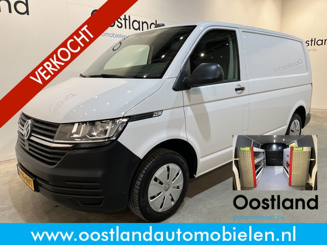 Volkswagen Transporter - 2.0 TDI L1H1 150 PK Automaat / Servicebus / Bott Inrichting / Euro 6 / Airco / CarPlay / 220V. / PDC / Cruise Control / Klep / 3-Zits / 51.000 KM !!