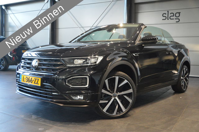 Volkswagen T-Roc - Cabrio 1.5 TSI 3X R-LINE Black Style navi camera trekhaak 19 inch !!