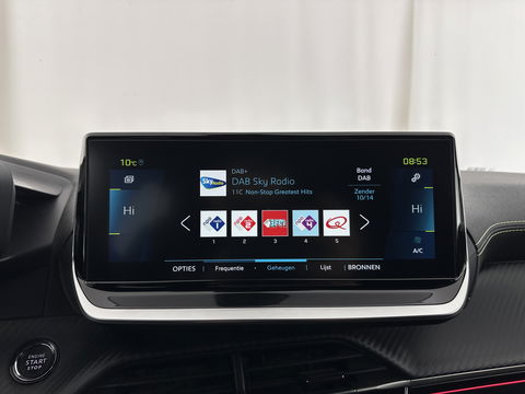 Peugeot e-208 EV GT Pack 50 kWh [ 3-Fase-11kW ] {SOH-88%] (INCL-BTW) *HEATPUMP | FULL-LED | DIGI-COCKPIT | BLINDSPOT | CAMERA | LEATHER-ALCANTARA | AMBIENTLIGHT | NAVI-FULLMAP | LANE-ASSIST | KEYLESS | DAB | CCS-FASTLOADER | HEATED-SPORTSEATS | PRIV