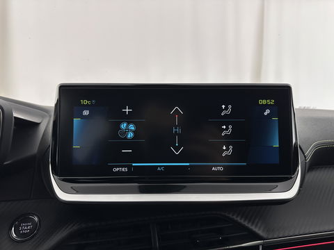 Peugeot e-208 EV GT Pack 50 kWh [ 3-Fase-11kW ] {SOH-88%] (INCL-BTW) *HEATPUMP | FULL-LED | DIGI-COCKPIT | BLINDSPOT | CAMERA | LEATHER-ALCANTARA | AMBIENTLIGHT | NAVI-FULLMAP | LANE-ASSIST | KEYLESS | DAB | CCS-FASTLOADER | HEATED-SPORTSEATS | PRIV