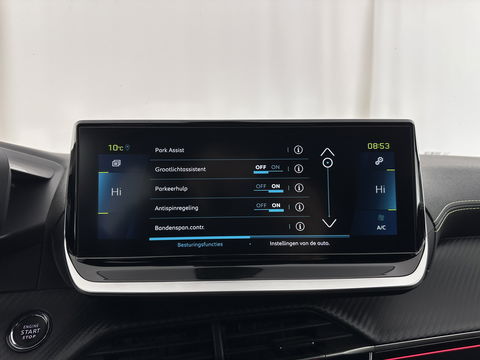 Peugeot e-208 EV GT Pack 50 kWh [ 3-Fase-11kW ] {SOH-88%] (INCL-BTW) *HEATPUMP | FULL-LED | DIGI-COCKPIT | BLINDSPOT | CAMERA | LEATHER-ALCANTARA | AMBIENTLIGHT | NAVI-FULLMAP | LANE-ASSIST | KEYLESS | DAB | CCS-FASTLOADER | HEATED-SPORTSEATS | PRIV