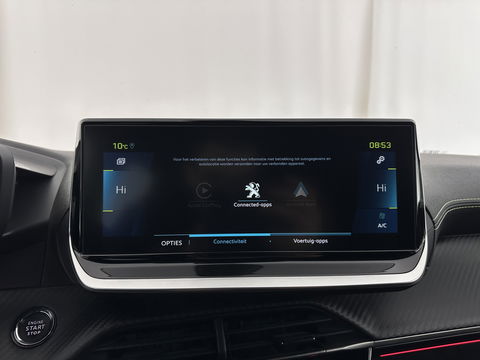 Peugeot e-208 EV GT Pack 50 kWh [ 3-Fase-11kW ] {SOH-88%] (INCL-BTW) *HEATPUMP | FULL-LED | DIGI-COCKPIT | BLINDSPOT | CAMERA | LEATHER-ALCANTARA | AMBIENTLIGHT | NAVI-FULLMAP | LANE-ASSIST | KEYLESS | DAB | CCS-FASTLOADER | HEATED-SPORTSEATS | PRIV