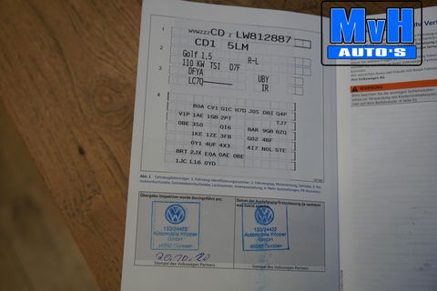 Volkswagen Golf 1.5 eTSI R-Line|PANO|IQ-LIGHT|SPORTSTOEL|LUXE!