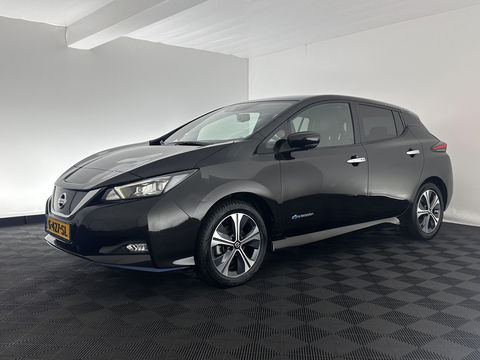 Nissan Leaf 3.Zero Limited Edition 62 kWh {SOH-92%} (INCL-BTW) Aut. *HEATPUMP | LEATHER | ADAPTIVE-CRUISE | FULL-LED | DIGI-COCKPIT | TOPVIEW | BOSE-AUDIO | KEYLESS | DAB+ | BLINDSPOT | ECC | PDC | HEATED-COMFORTSEATS | 17"ALU*
