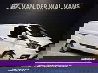 Ford Transit Custom - 2.0 TDCI 131pk Automaat L2H1 Euro6 Airco | Xenon | Camera | Apple Carplay | LED | Adaptive Cruisecontrol | Trekhaak Android Auto, Stoelverwarming, Verwarmde voorruit, Dakdragers, Parkeersensoren, Bijrijdersbank, Achterklep