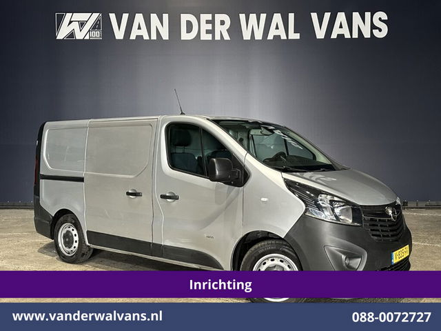 Opel Vivaro - 1.6CDTI 126pk L1H1 inrichting Euro6 Airco | Navigatie | Camera | LED | Omvormer Trekhaak, Cruisecontrol, Parkeersensoren