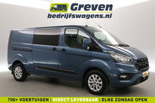 Ford Transit Custom - 2.0 TDCI L2H1 | DC | 6-Zits | Carplay | Cruise | Airco | Navigatie | Trekh. | Parkeersens.