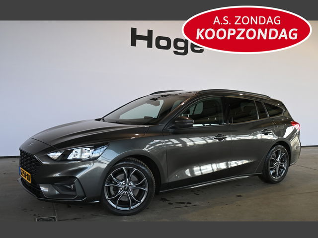 Ford Focus - Wagon 1.0 EcoBoost ST Line Business Navigatie Stoelverwarming Goed Onderhouden! Inruil Mogelijk!