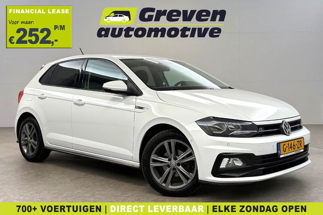 Volkswagen Polo - 1.0 TSI R-Line | Beats | Virtual | Adap. Cruise | Carplay | Trekh. | Clima | Parkeersens. | NAP