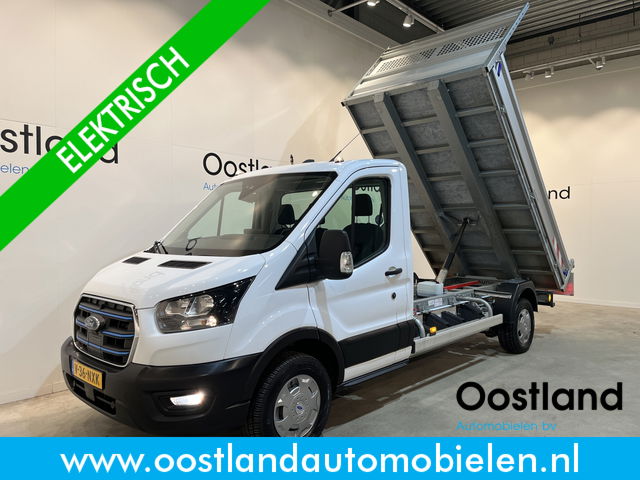 Ford E-Transit - 350 L3 Trend 68 kWh RWD Kipper / Tipper / 100% Elektrisch / Airco / Cruise Control / Camera / CarPlay / Navigatie / 3.700 KM !!