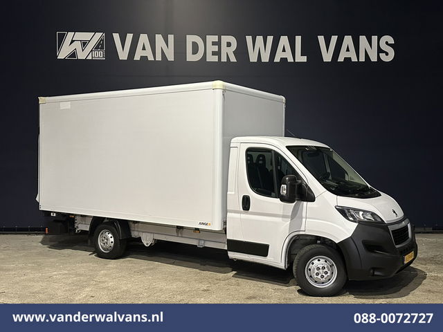 Peugeot Boxer - 2.2 BlueHDi 141pk Bakwagen Laadklep Euro6 Airco | 1055kg laadvermogen | Cruisecontrol Bijrijdersbank