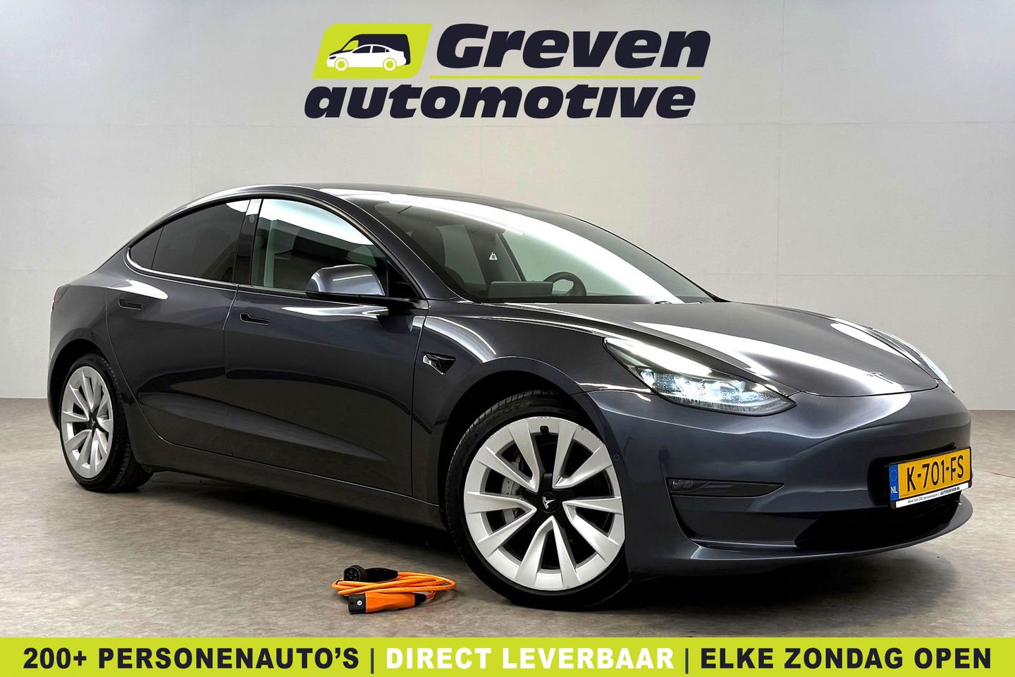 Tesla Model 3 Long Range AWD 75 kWh | SOH 89% | Autopilot | Snelladen | Pano | Memory | Camera | Trekh. | Stoelverw.