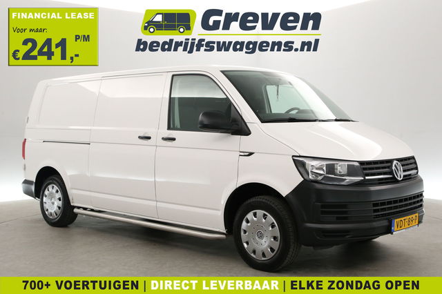 Volkswagen Transporter - 2.0 TDI L2H1 | 140PK | Airco | Cruise | 3-Zits | Trekhaak | Sidebars