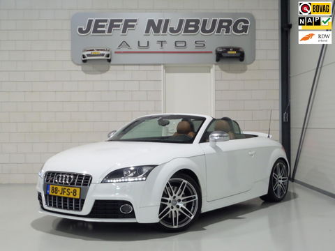 Audi TT Roadster 2.0 TTS Quattro 272PK "Origineel NL!" Cognac Baseball Leer I Automaat Stoelverwarming Bose Xenon-LED Bluetooth