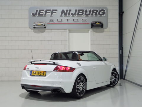 Audi TT Roadster 2.0 TTS Quattro 272PK "Origineel NL!" Cognac Baseball Leer I Automaat Stoelverwarming Bose Xenon-LED Bluetooth