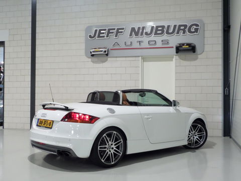 Audi TT Roadster 2.0 TTS Quattro 272PK "Origineel NL!" Cognac Baseball Leer I Automaat Stoelverwarming Bose Xenon-LED Bluetooth