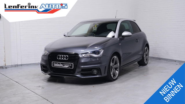 Audi A1 - 1.4 TFSI S edition 2e eigenaar lederen-sportstoelen navigatie xenon PDC v+a 18"lichtmetalen velgen dakspoiler schakelflippers private-glas