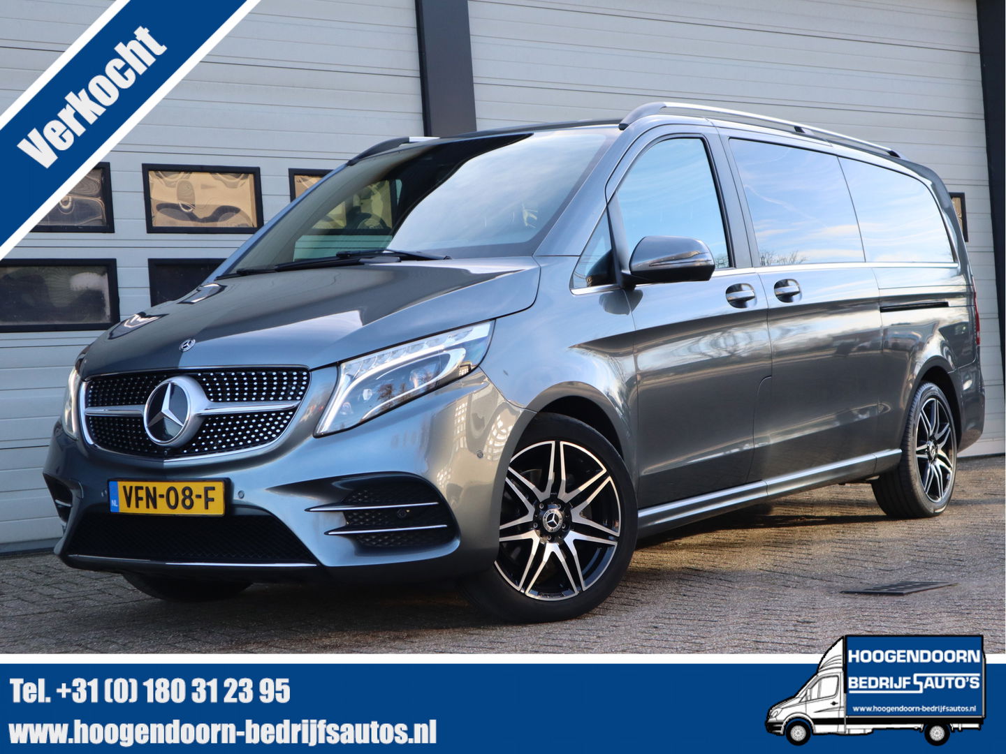 Mercedes-Benz V-Klasse 300d L3 4-MATIC Extra Lang DC 5 Pers - AMG - Trekhaak - ACC