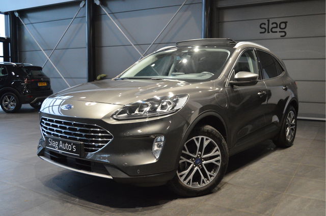 Ford Kuga - 2.5 PHEV Titanium X navi pano head up trekhaak 18 inch !!