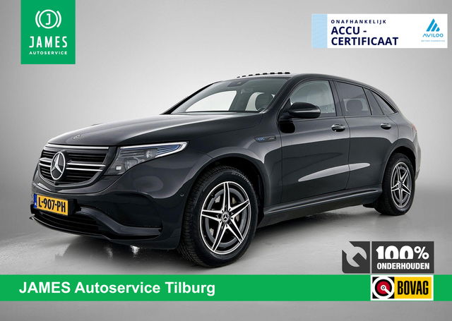 Mercedes-Benz EQC - 400 4MATIC AMG Premium 80 kWh BLACK-LINE | TREKHAAK | SCHUIFDAK | EL. ACHTERKLEP