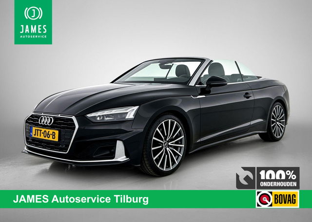 Audi A5 - Cabriolet 40 TFSI S LINE LEER | NEKVERWARMING | VIRTUAL | MATRIX LED