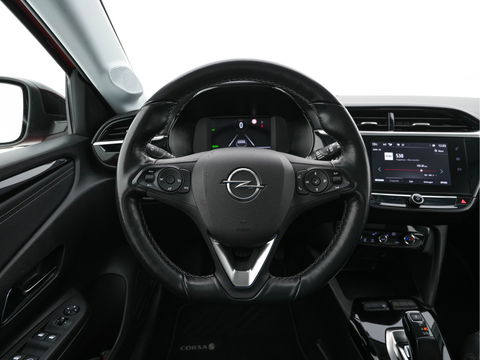 Opel CORSA-E Elegance 50 kWh [3-FASE] {SOH-90%} (INCL-BTW) Aut.*FULL-LED | DIGI-COCKPIT | LEATHER-MICROFIBRE | CARPLAY | CAMERA | ECC | KEYLESS | CRUISE | DAB | 16'' ALU*