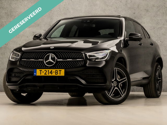 Mercedes-Benz GLC - 300e 4MATIC AMG Line Coupe 320Pk Automaat (SCHUIFDAK, VIRTUAL COCKPIT, SFEERVERLICHTING, LEDER/ALCANTARA, 360 CAMERA, GROOT NAVI, STOELVERWARMING, NIEUWSTAAT)