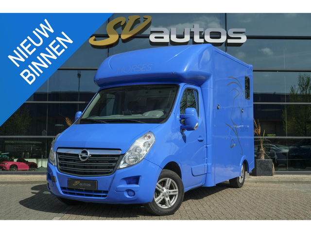 Opel Movano - 2.3 CDTI 145pk *MARGE* Paardenwagen Horsetruck Veewagen Hengstenuitvoering Airco Cruise Camera 17" LMV