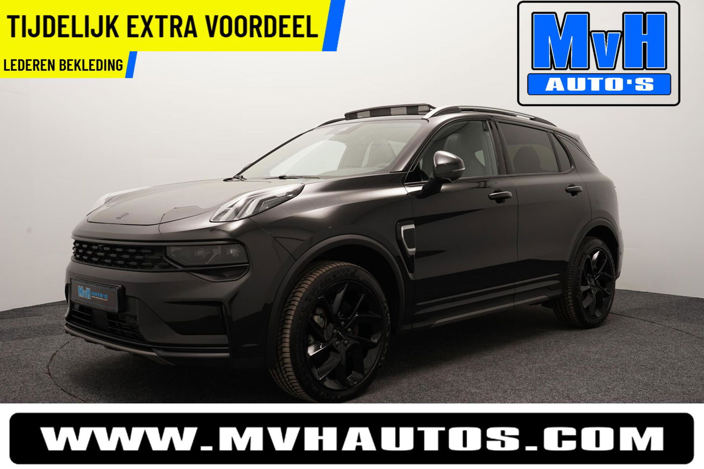 Lynk & Co 01 1.5 Hybride|LEER|FULL BLACK XL|360°CAM|NAP