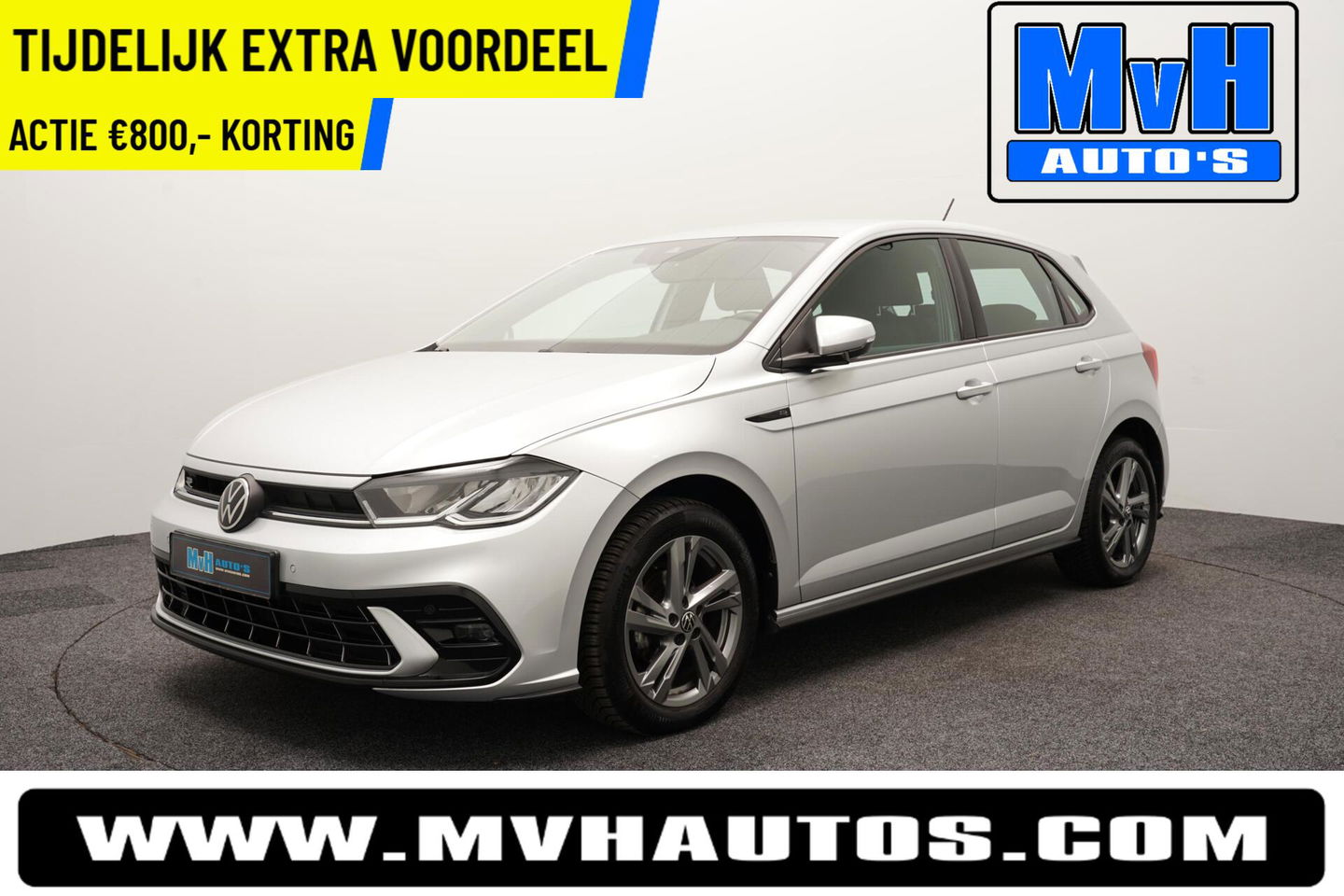 Volkswagen Polo 1.0 TSI R-Line|DSG|ACC|CAMERA|STOELVERW|NAP
