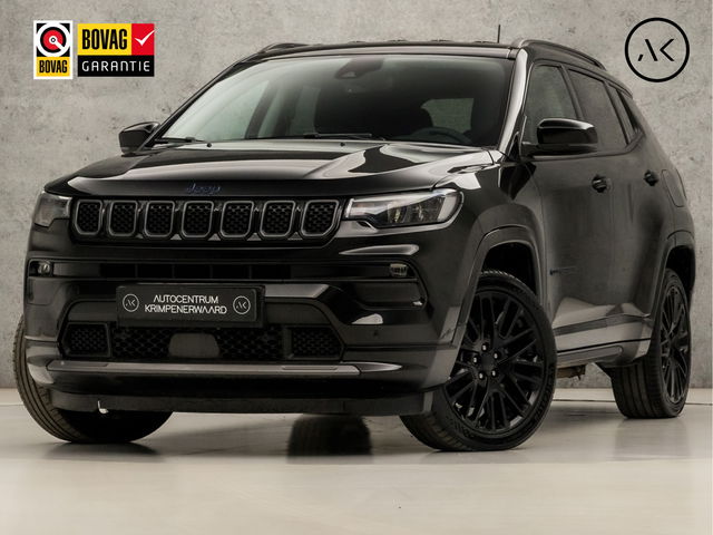 Jeep Compass - 4xe 240 Plug-in Hybrid Electric S 240Pk Automaat (VIRTUAL COCKPIT, APPLE CARPLAY, GROOT NAVI, CAMERA, LEDER, SPORTSTOELEN, ADAPTIVE CRUISE, NIEUWE APK, NIEUWSTAAT)