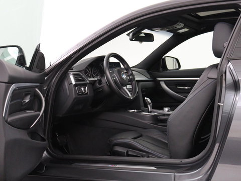 BMW 4 Serie Coupé 418i M Sport | Schuifdak | Leder | Stoelverwarming | 20'' | Sportstoelen | Full LED | Navigatie | Parkeerhulp | Climate control | Cruise control | 74.200km NAP