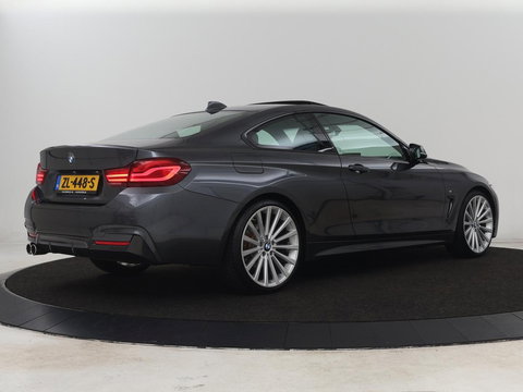 BMW 4 Serie Coupé 418i M Sport | Schuifdak | Leder | Stoelverwarming | 20'' | Sportstoelen | Full LED | Navigatie | Parkeerhulp | Climate control | Cruise control | 74.200km NAP
